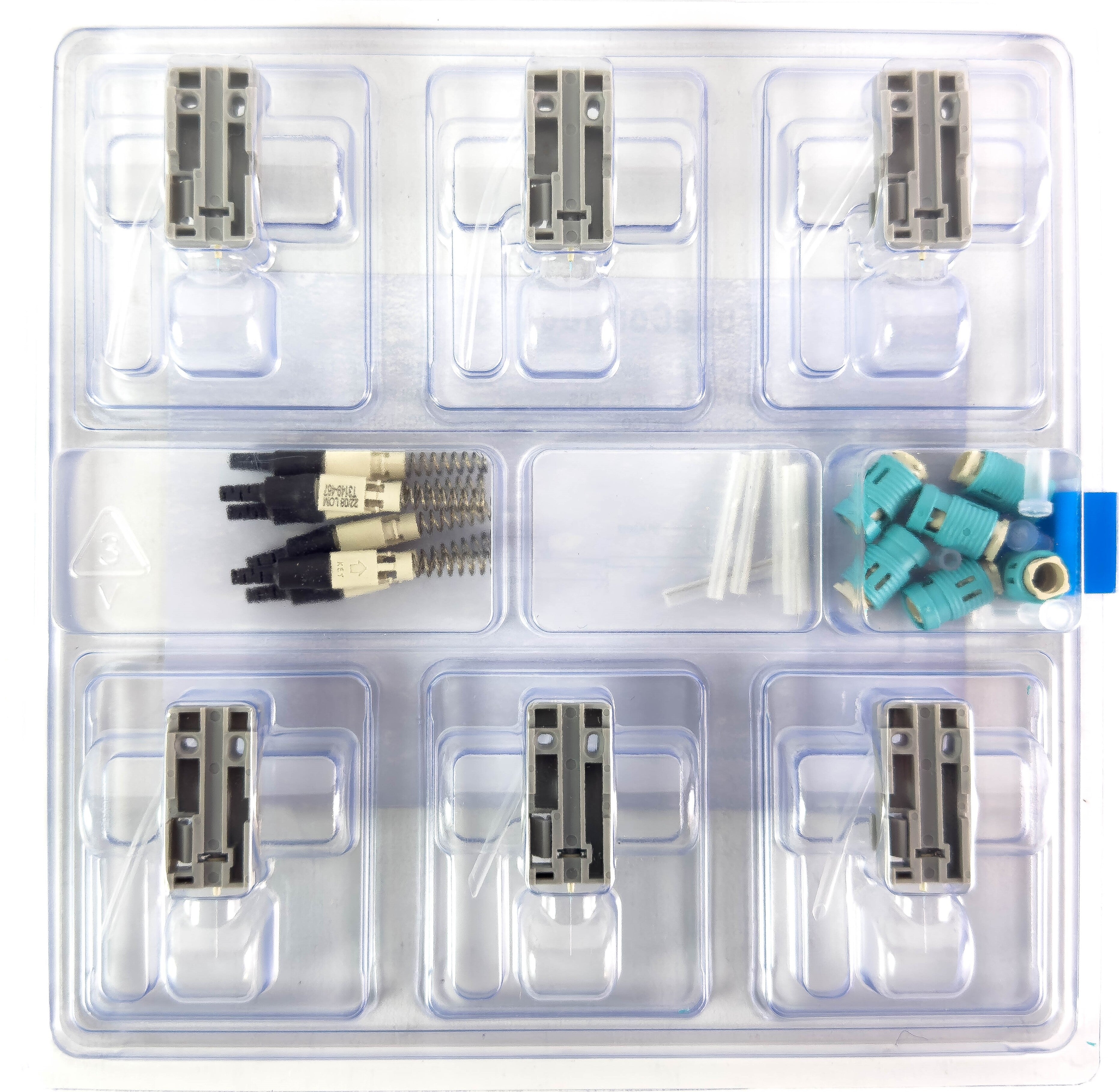 AFL FUSEConnect ST/PC MM 50u 10Gig Connector - 900um Aqua (6 pack) – Generic – Fiber Optic Connectors (photo 3)