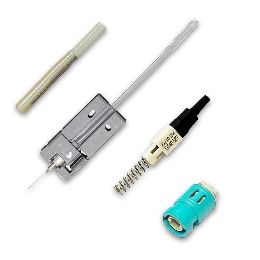 AFL FUSEConnect ST/PC MM 50u 10Gig Connector - 900um Aqua (6 pack) – Generic