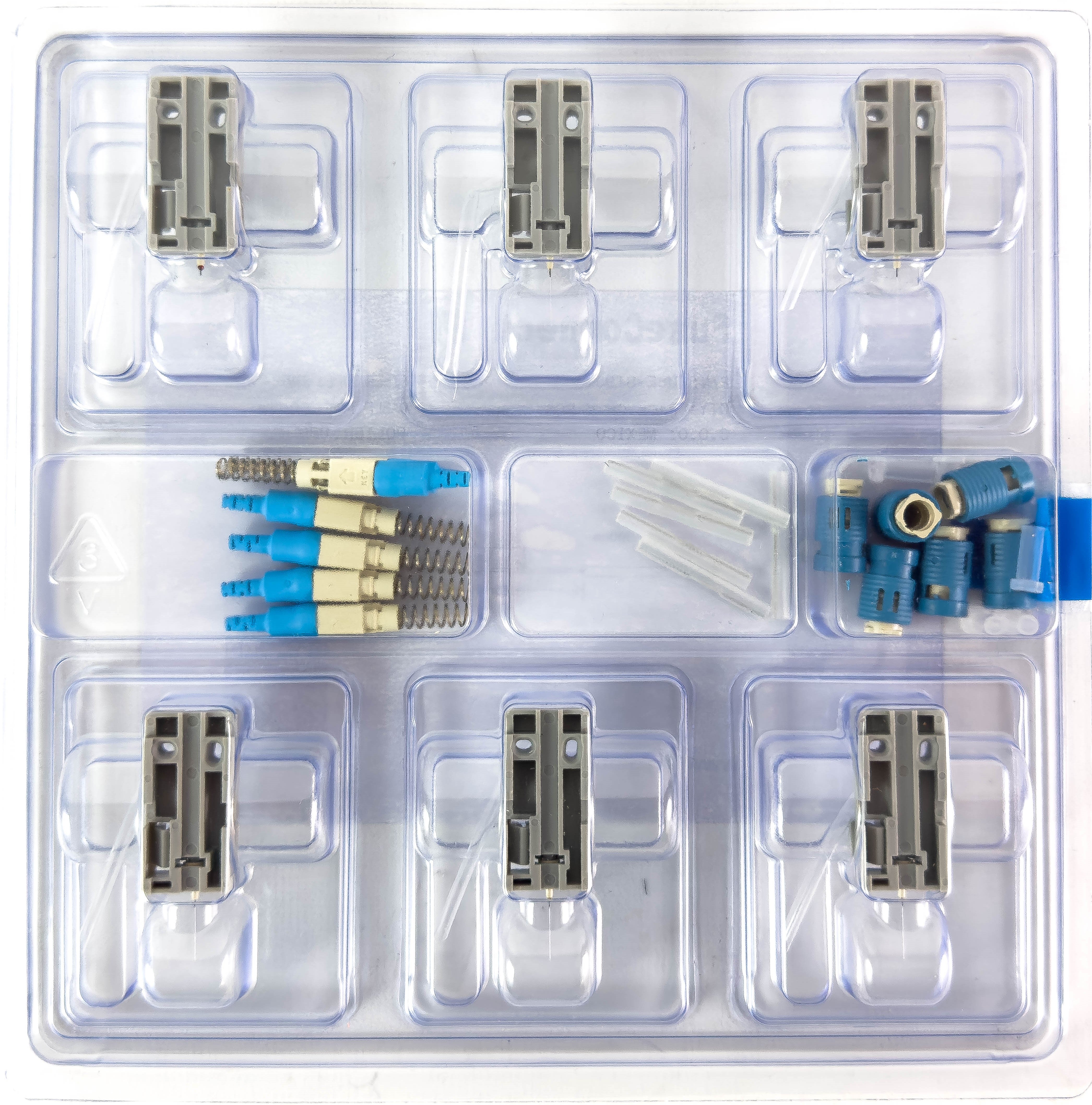 AFL FUSEConnect ST/UPC SM Connector - 900um Blue (6 pack) – Generic – Fiber Optic Connectors (photo 3)