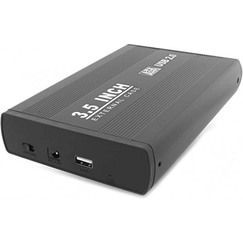 USB2.0 to 3.5" SATA Hard Drive external case enclosure – Generic – HDD Accessory