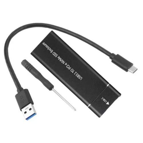 Nvme M.2 SSD to USB 3.0 External Enclosure Storage Case Adapter – Generic – HDD Accessory