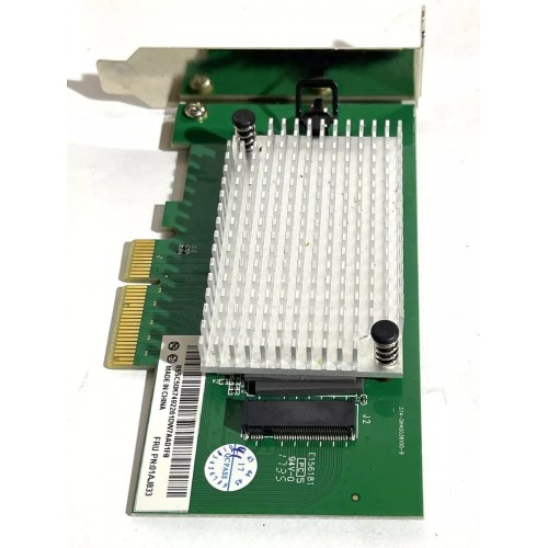 Lenovo 01AJ833 PCIEx4 to M.2 SSD Riser Card Low-Profile – Refurbished – HDD Accessory