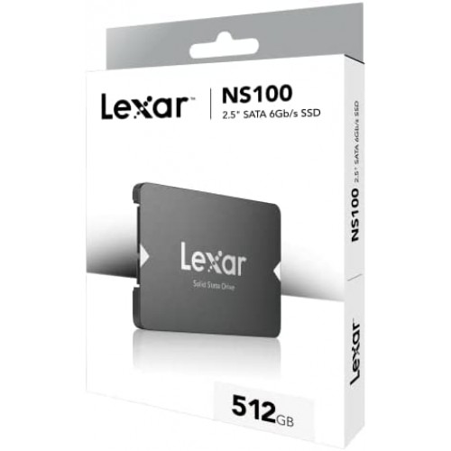 Lexar NS100 512GB 2.5'' SATA III SSD – 2.5" internal