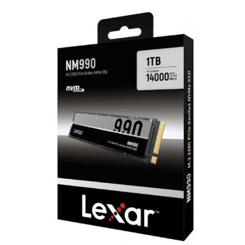 Lexar NM990 1TB M.2 2280 PCIe 5.0 NVMe SSD – SSD (solid state drive)