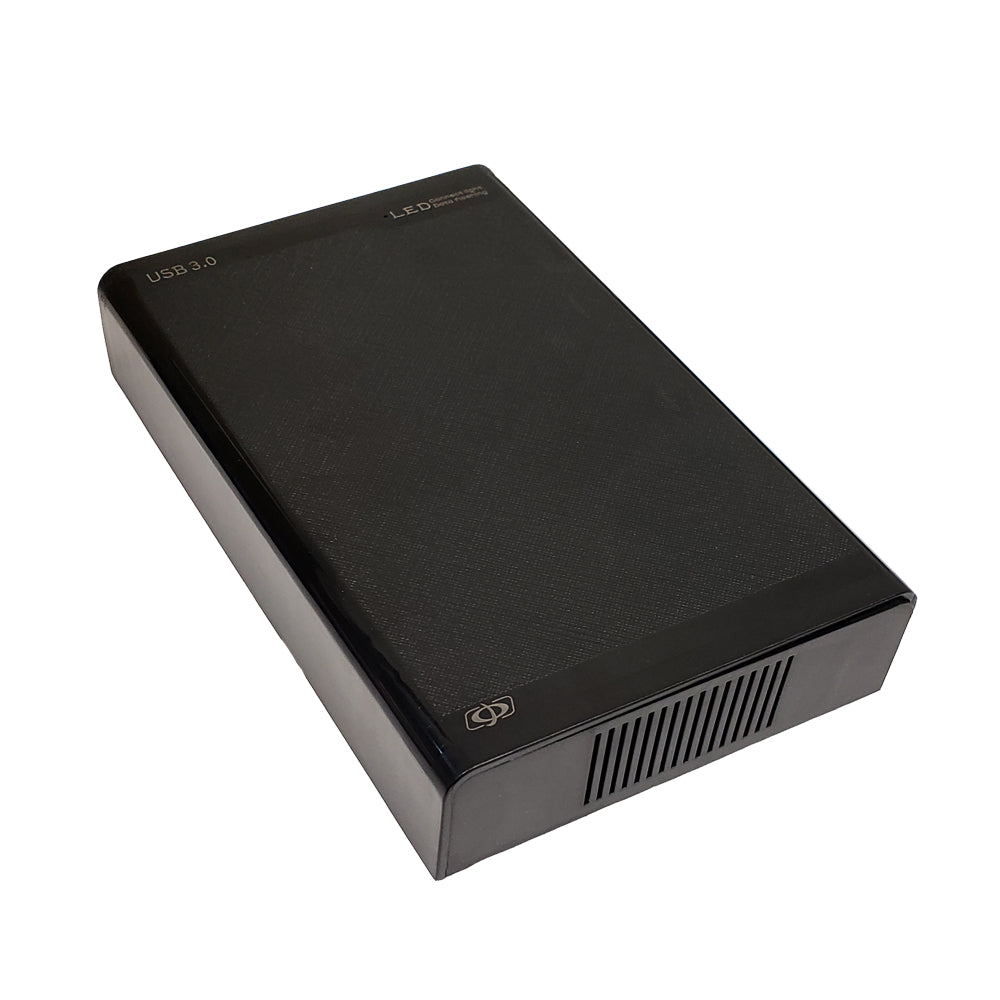 3.5 inch External Hard Drive Enclosure - USB 3.0 A - Black – Generic – Hard Drive Enclosures