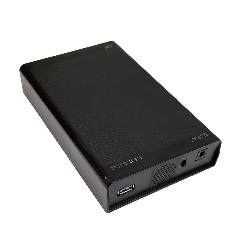 3.5 inch External Hard Drive Enclosure - USB 3.0 A - Black – Generic – Hard Drive Enclosures (photo 2)