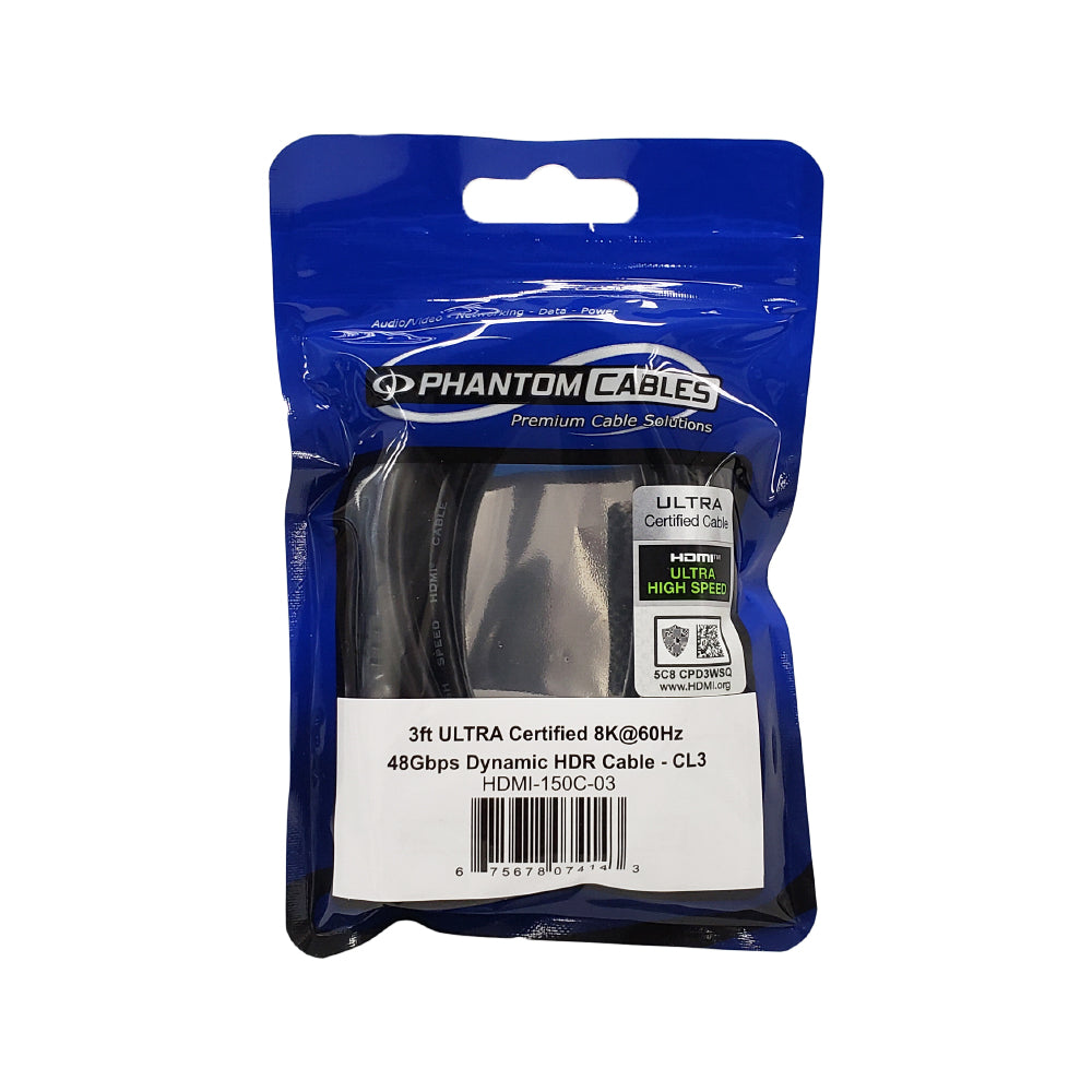 Ultra High-Speed HDMI 2.1 Certified 8K@60Hz 48Gbps UHD HDR Cable - CL3 – Generic – HDMI Cable (photo 4)