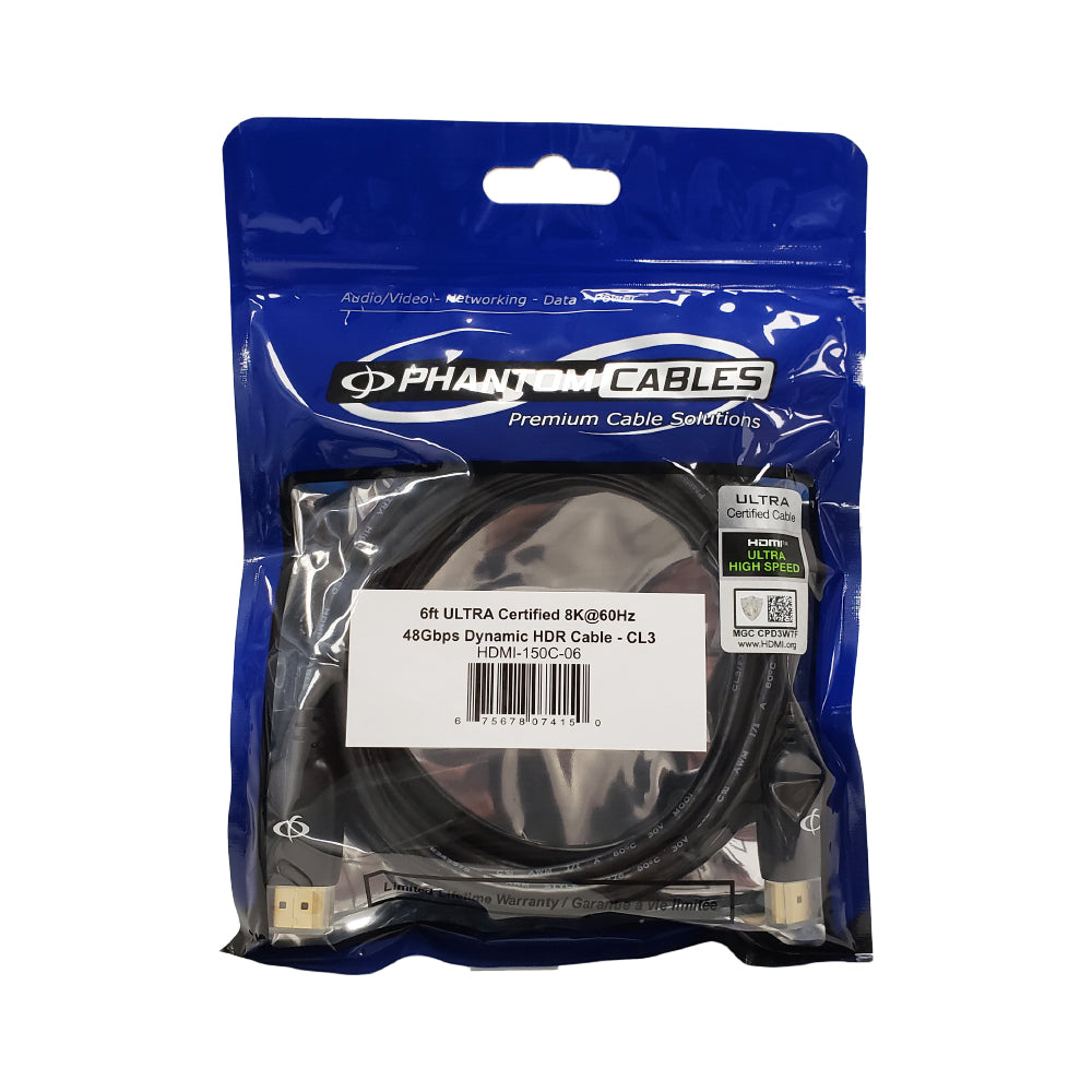 Ultra High-Speed HDMI 2.1 Certified 8K@60Hz 48Gbps UHD HDR Cable - CL3 – Generic – HDMI Cable (photo 5)