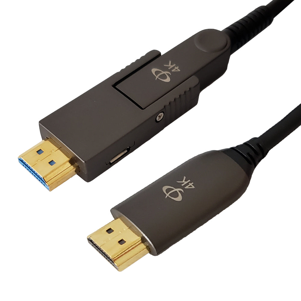 AOC 2.0 - Active Optical Cable - HDMI High Speed with Detachable Head - 4K@60Hz - 18Gbps - HDR Cable - CMP Plenum Rated – Generic – HDMI Cable (photo 2)