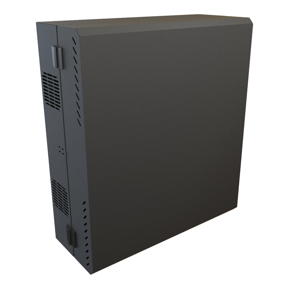 Hammond 4U Vertical Wall Mount Cabinet - Low Profile, 31 inch Height – Generic