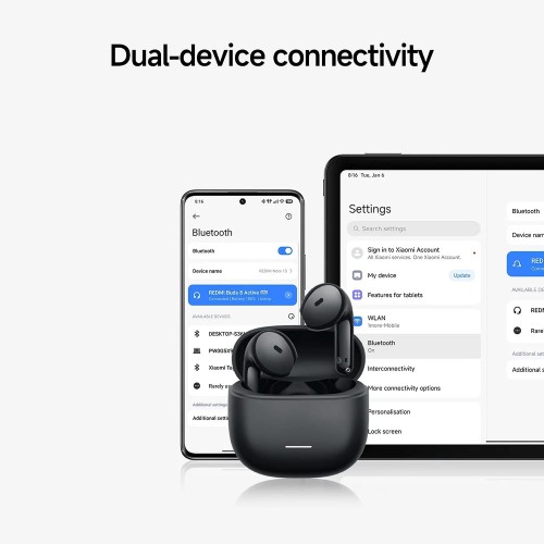 Xiaomi Redmi Buds 8 Active, Black – Earphone (photo 3)