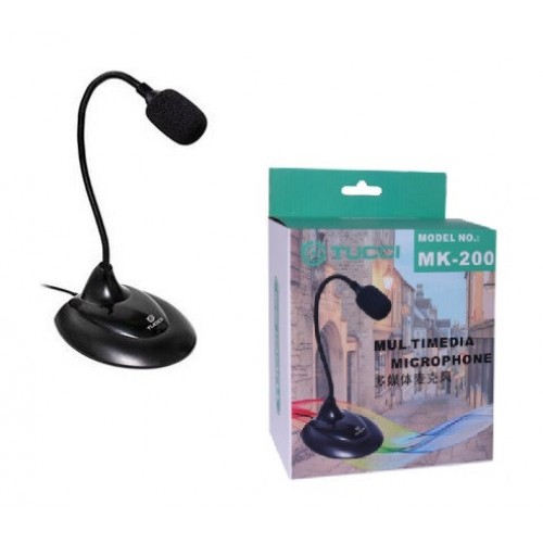 (3.5mm) TUCCI MK200 Microphone, 3.5mm – Headset & Mic