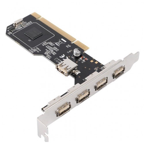 4 Port PCI USB 2.0 Card – Generic – PCI Card