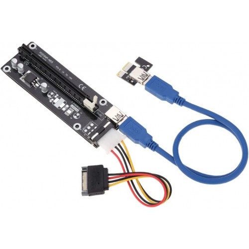 USB3.0 PCI-E Express 1x to 16x Extender Riser Card Adapter – Generic – PCI Card (photo 2)