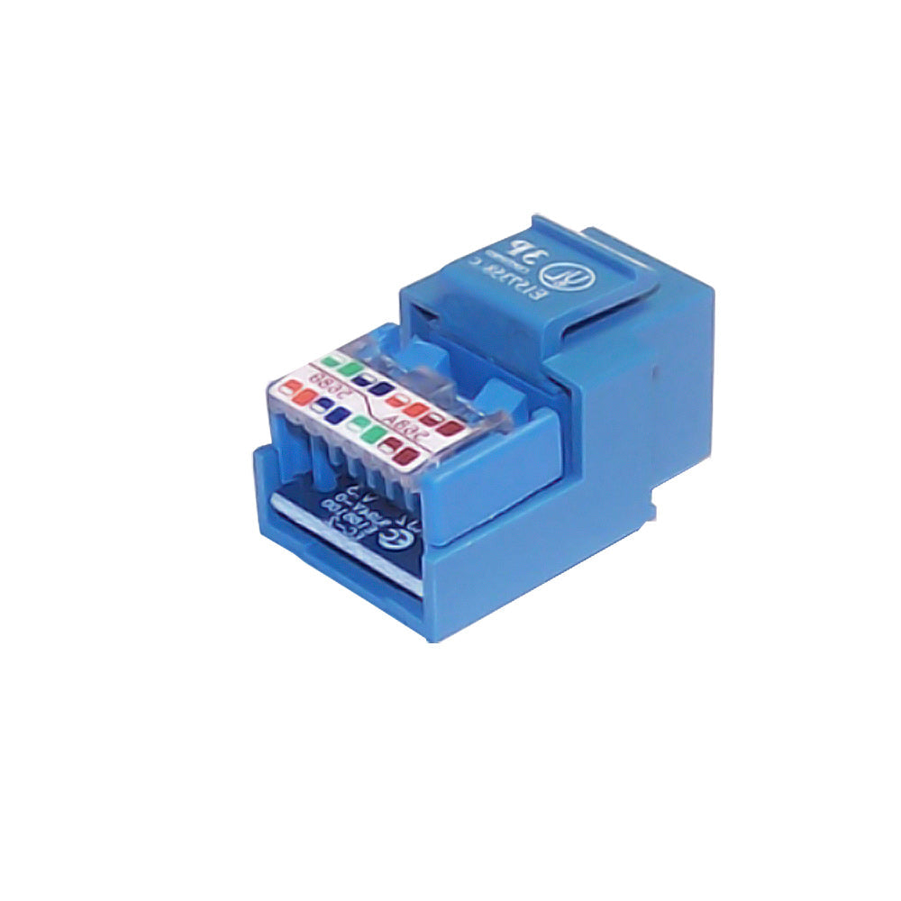 Cat5e RJ45 Tool-Less Jack – Generic – Wall Plate Inserts & Jacks (photo 4)