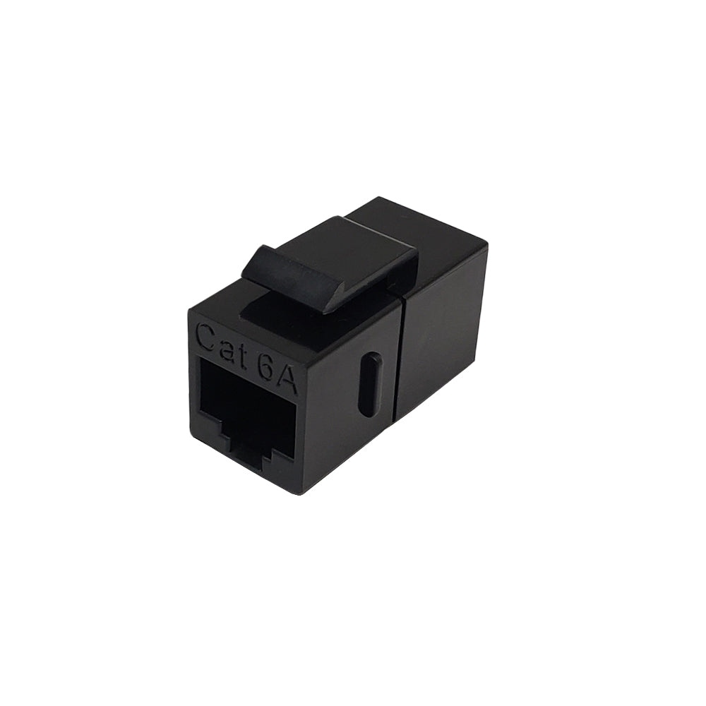 Cat6a RJ45 Female to Female Keystone Jack – Generic