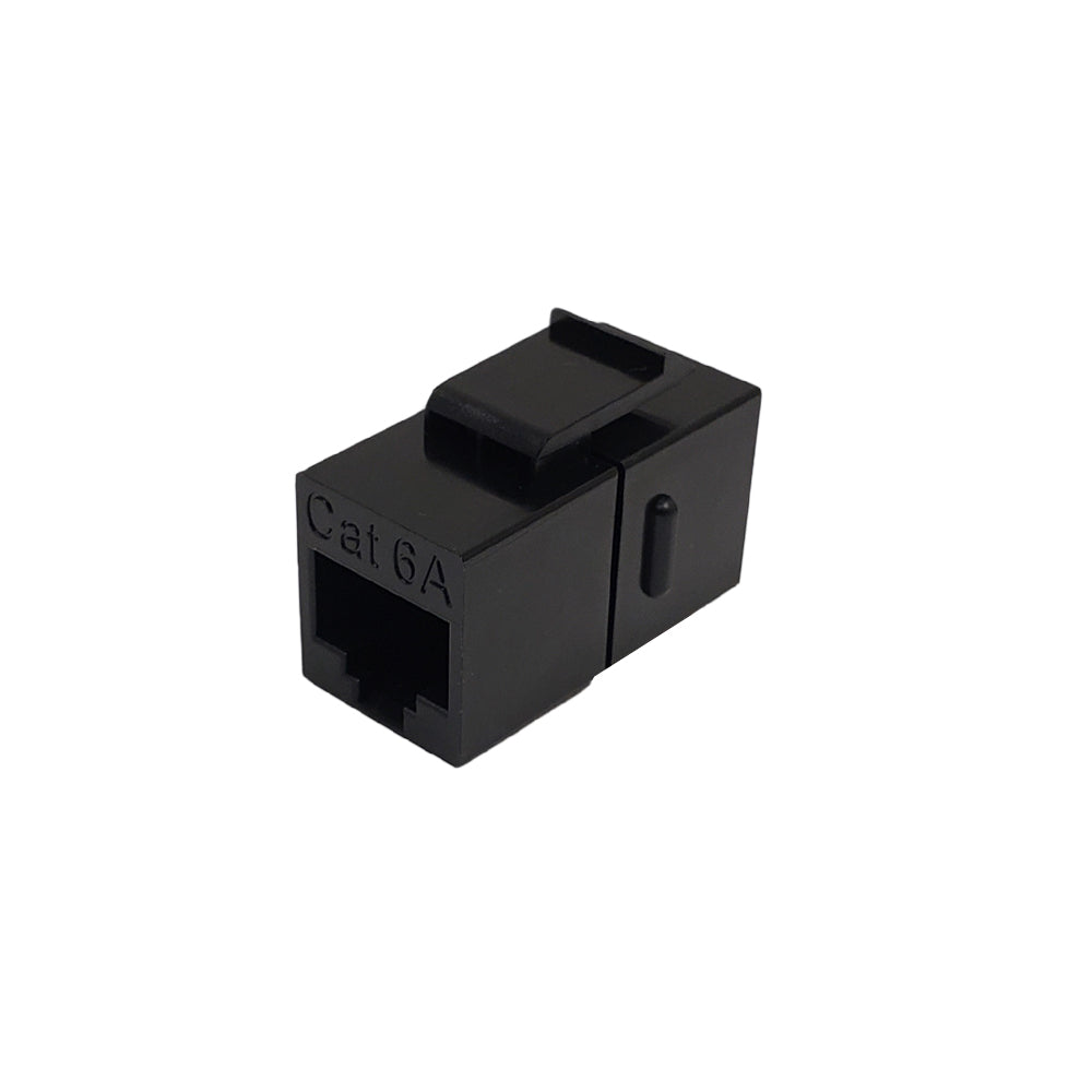 Cat6a RJ45 Female to Female Keystone Jack – Generic – Wall Plate Inserts & Jacks (photo 2)
