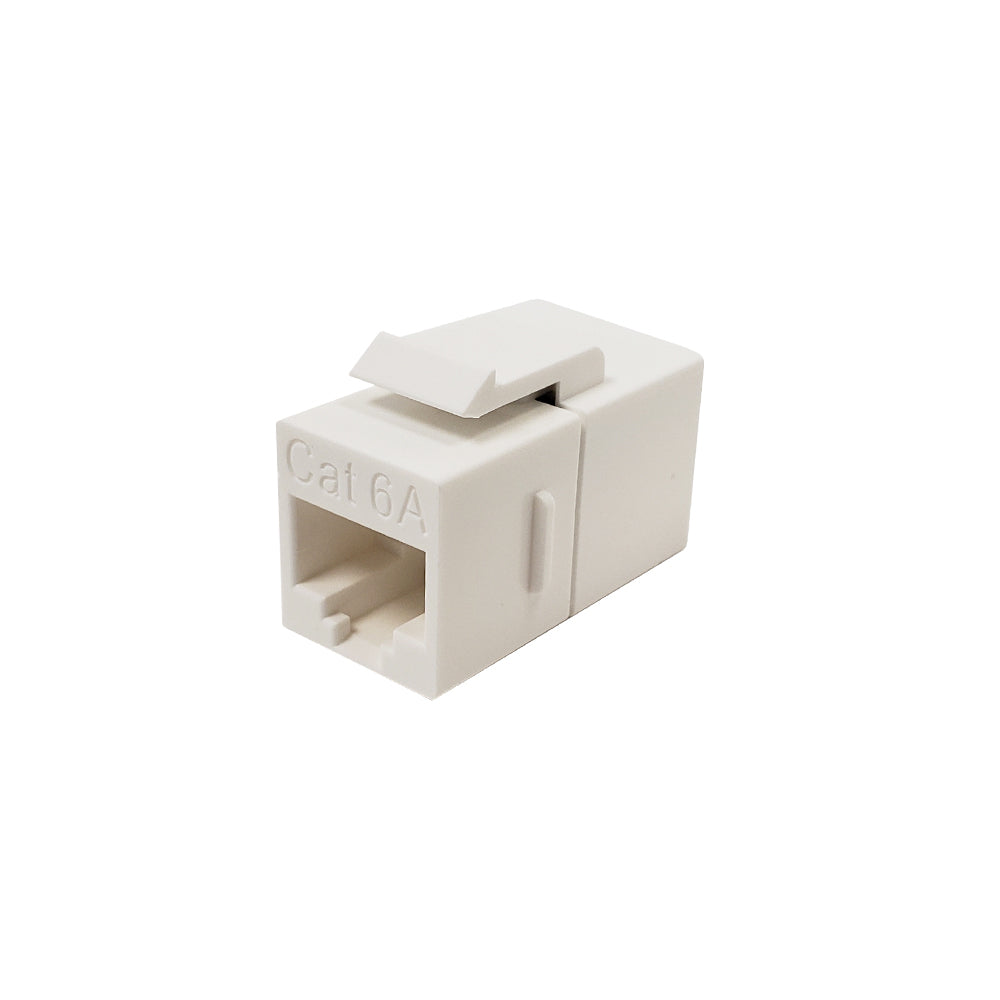 Cat6a RJ45 Female to Female Keystone Jack – Generic – Wall Plate Inserts & Jacks (photo 3)