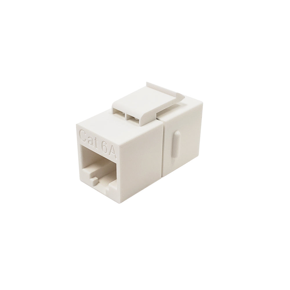 Cat6a RJ45 Female to Female Keystone Jack – Generic – Wall Plate Inserts & Jacks (photo 4)