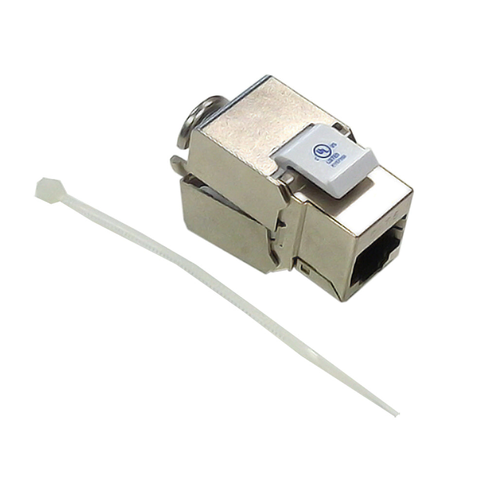 RJ45 Jack, 110 Style Punch-Down Cat6 Shielded – Generic