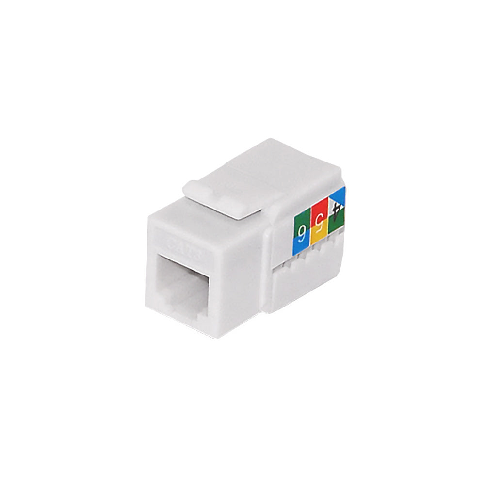 RJ12 Cat3 Slim Profile Jack, 110 Punch-Down – Generic – Wall Plate Inserts & Jacks (photo 3)