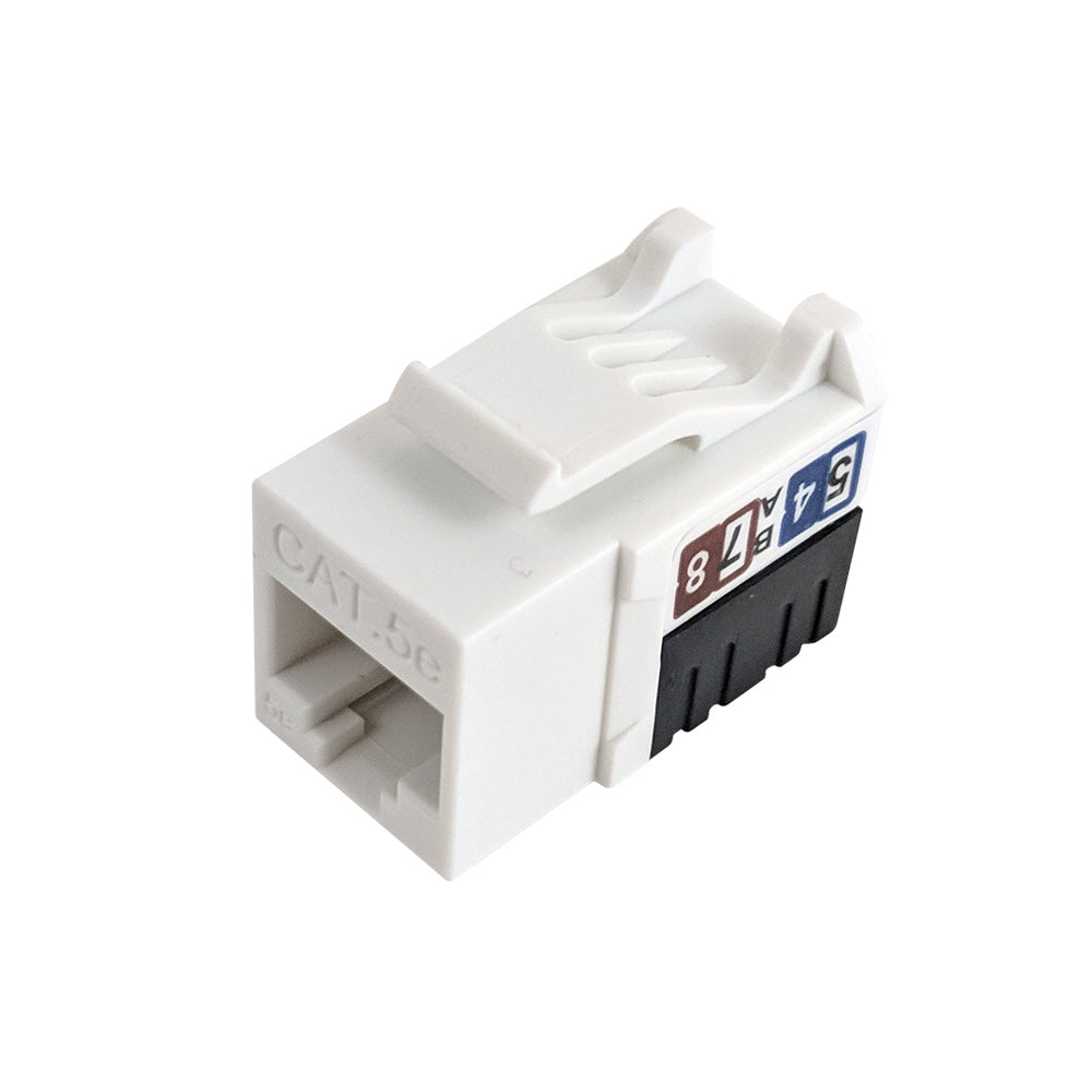 RJ45 Cat5e Slim Profile Jack, 110 Punch-Down – Generic – Wall Plate Inserts & Jacks (photo 5)