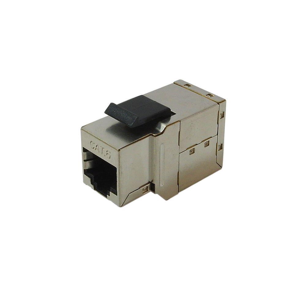 RJ45 Keystone Jack, Female to Female Cat6 Shielded – Generic – Wall Plate Inserts & Jacks