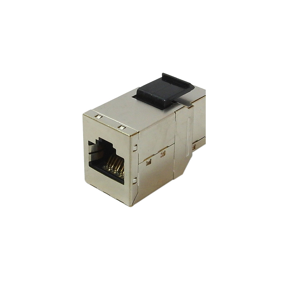 RJ45 Keystone Jack, Female to Female Cat6 Shielded – Generic – Wall Plate Inserts & Jacks (photo 2)