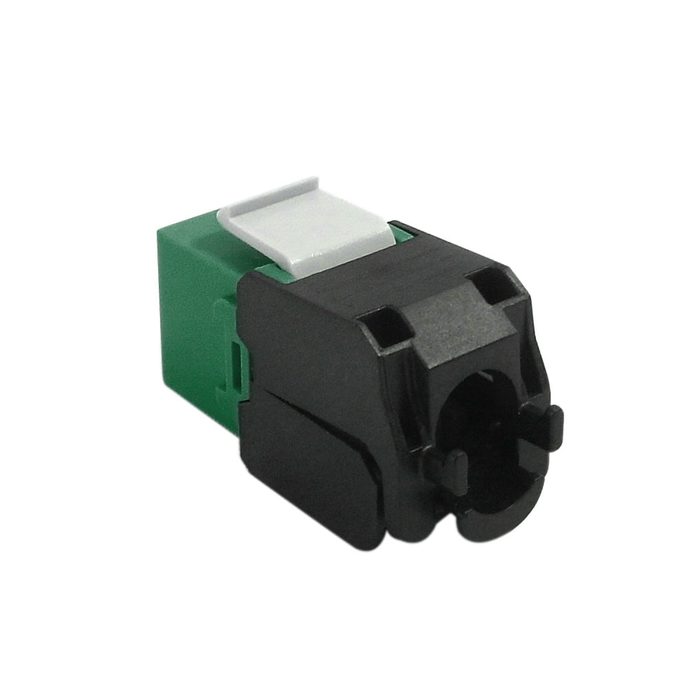 RJ45 Cat6a Slim Profile 180 Degree Jack, 110 Punch-Down Style or Tool-Less – Generic – Wall Plate Inserts & Jacks (photo 12)