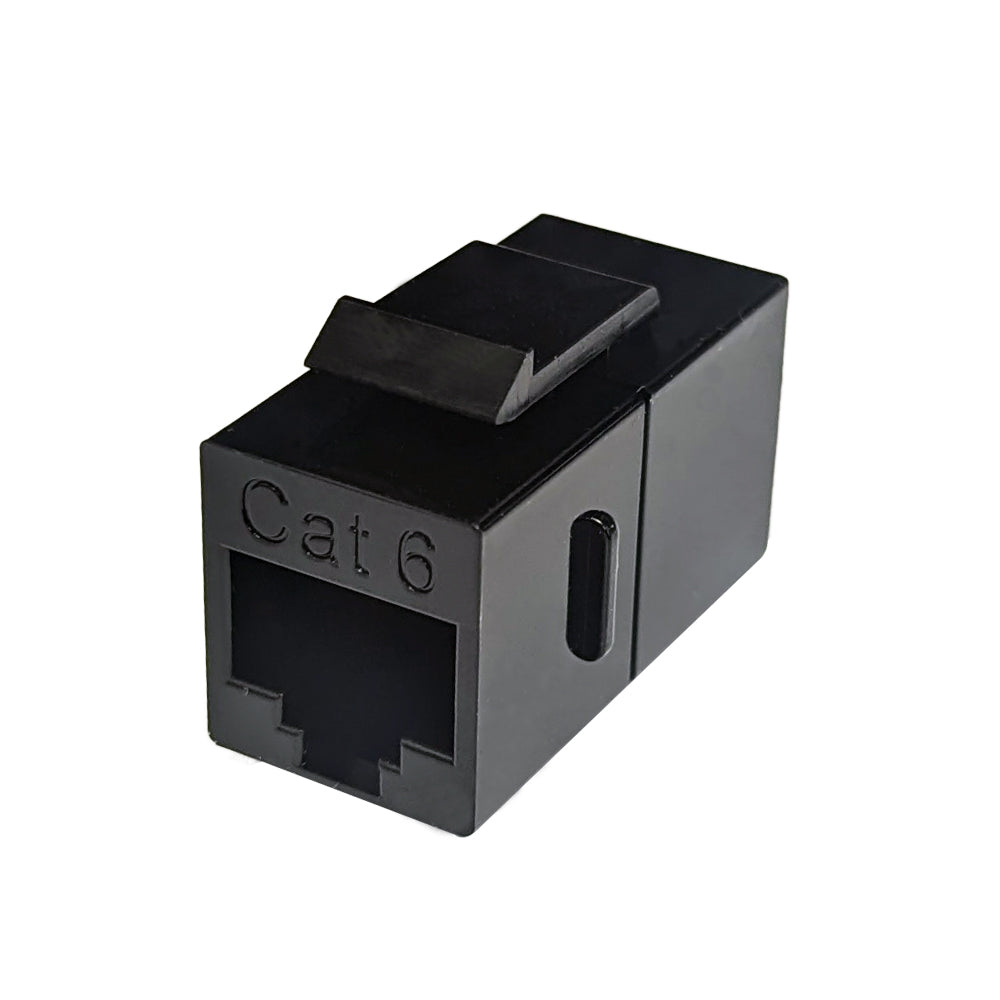 Cat6 RJ45 Female to Female Keystone Jack – Generic – Wall Plate Inserts & Jacks
