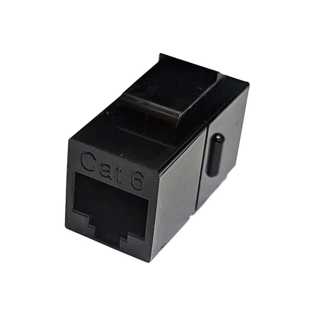 Cat6 RJ45 Female to Female Keystone Jack – Generic – Wall Plate Inserts & Jacks (photo 2)