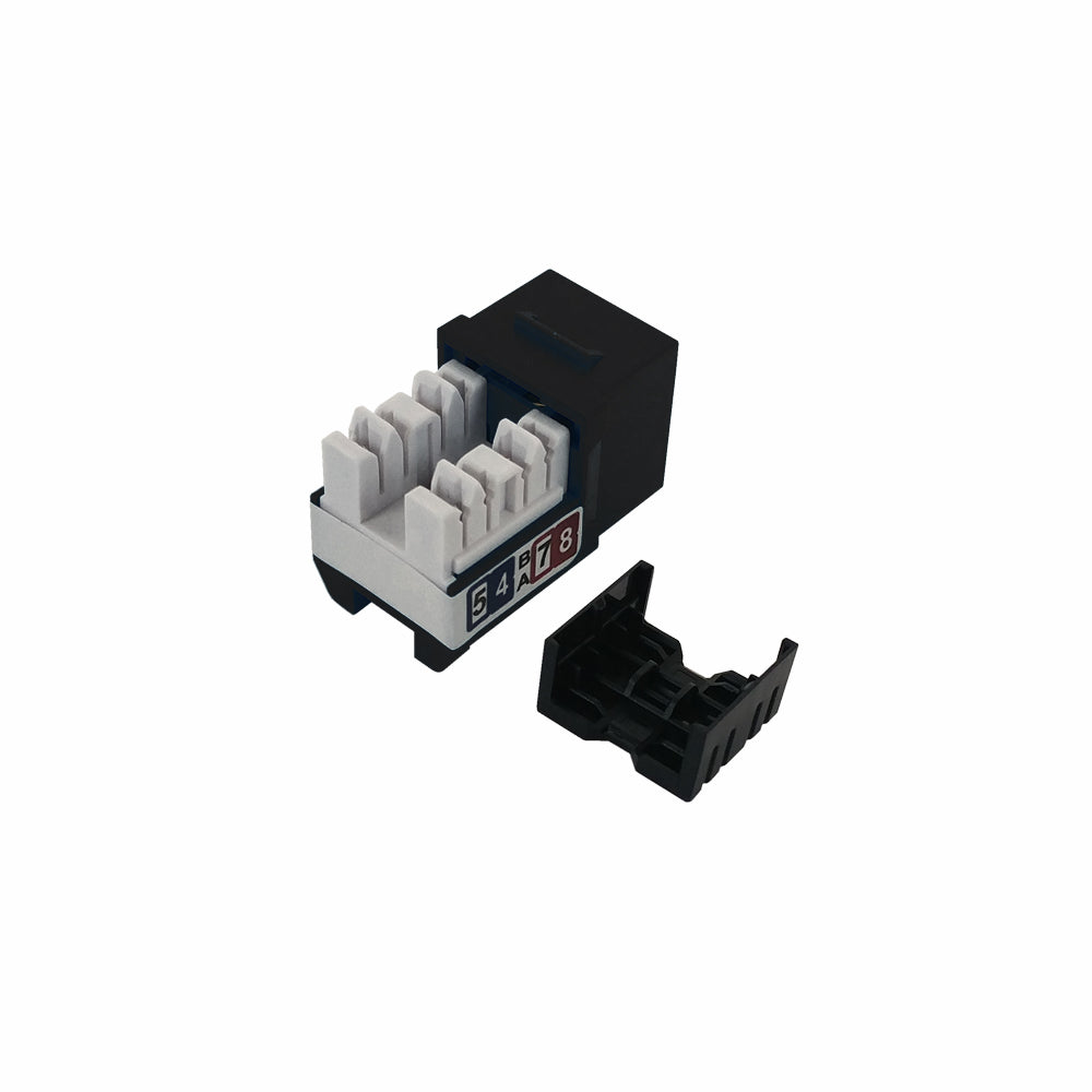 RJ45 Cat6 Slim Profile Jack, 110 Punch-Down – Generic – Wall Plate Inserts & Jacks (photo 2)