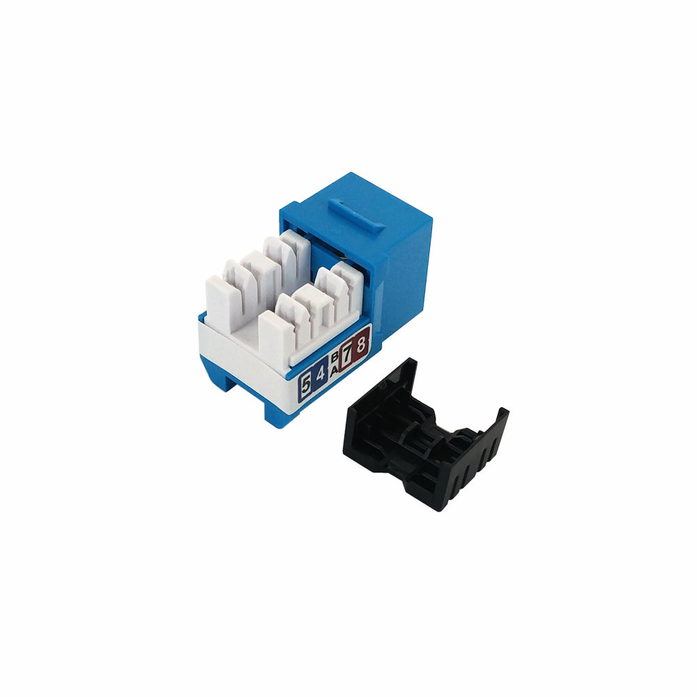 RJ45 Cat6 Slim Profile Jack, 110 Punch-Down – Generic – Wall Plate Inserts & Jacks (photo 5)