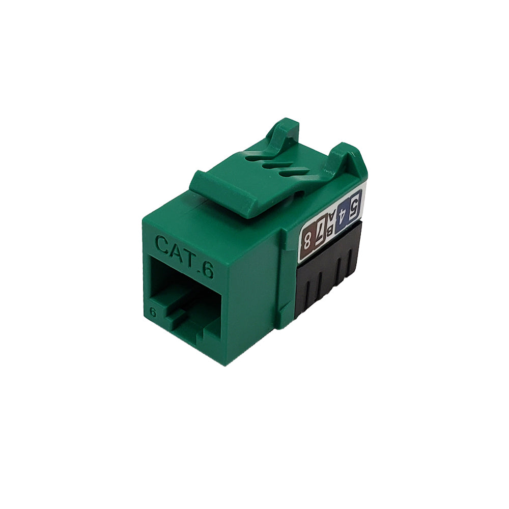 RJ45 Cat6 Slim Profile Jack, 110 Punch-Down – Generic – Wall Plate Inserts & Jacks (photo 7)