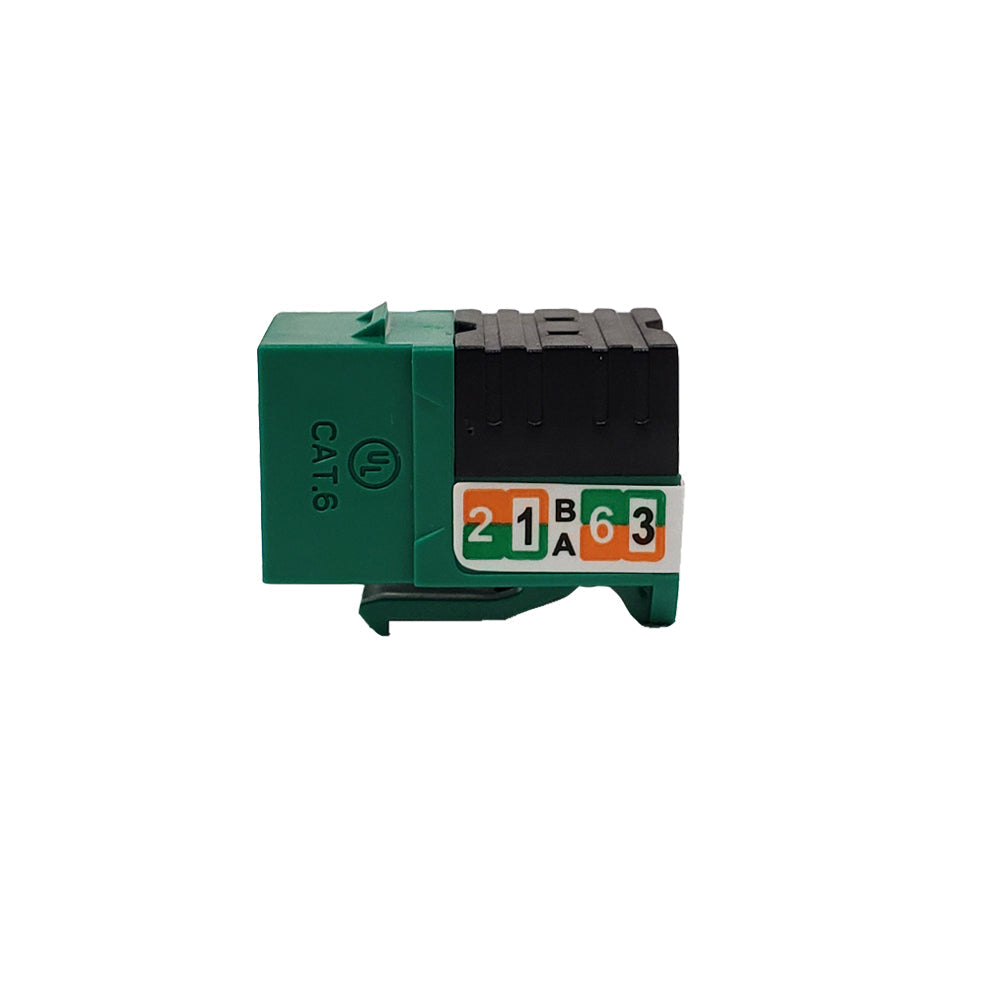 RJ45 Cat6 Slim Profile Jack, 110 Punch-Down – Generic – Wall Plate Inserts & Jacks (photo 9)