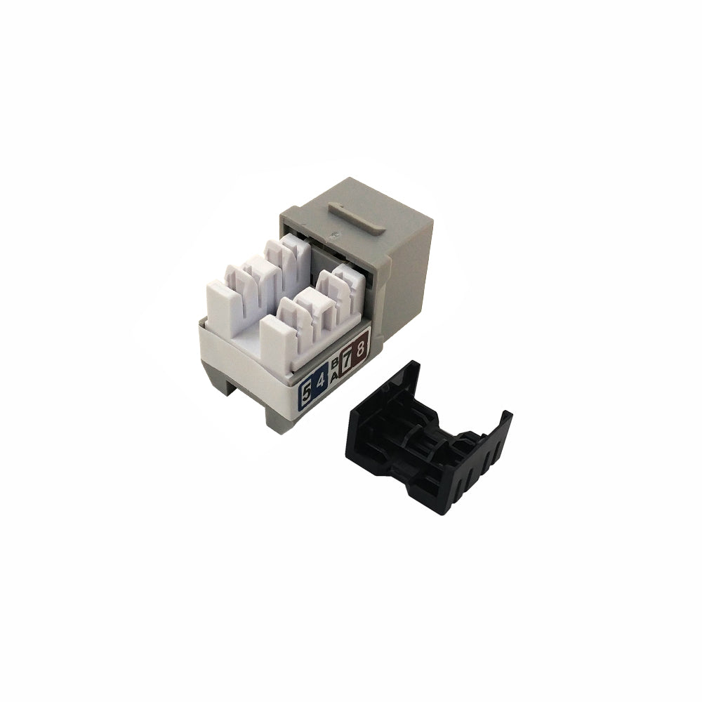 RJ45 Cat6 Slim Profile Jack, 110 Punch-Down – Generic – Wall Plate Inserts & Jacks (photo 11)