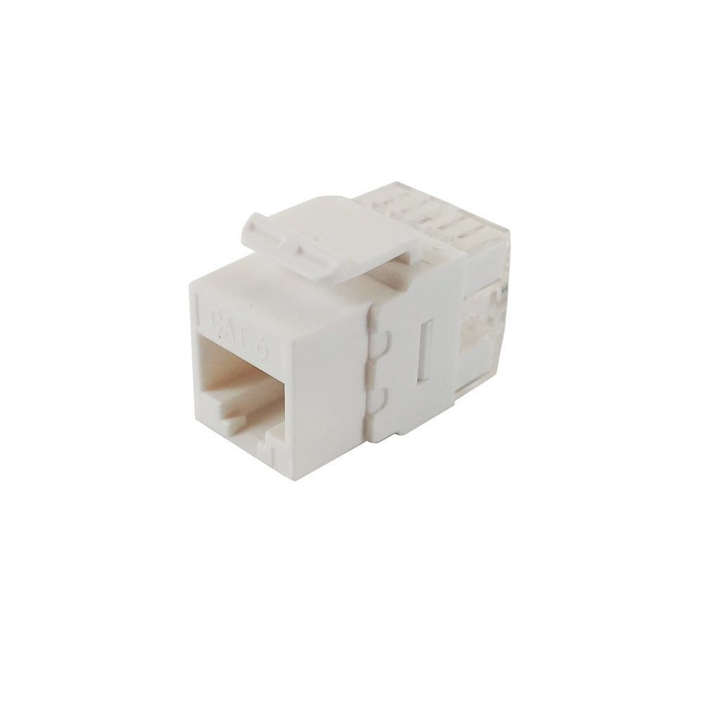 RJ45 Cat6 Slim Profile 180 Degree Jack, 110 Punch-Down – Generic – Wall Plate Inserts & Jacks (photo 5)