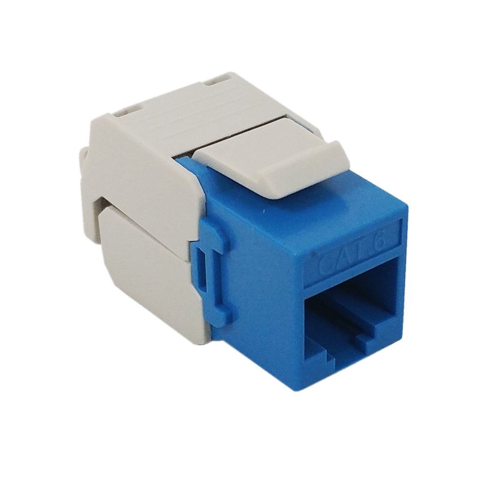 RJ45 Cat6 Slim Profile 180 Degree Jack, 110 Punch-Down or Tool-Less – Generic – Wall Plate Inserts & Jacks (photo 7)