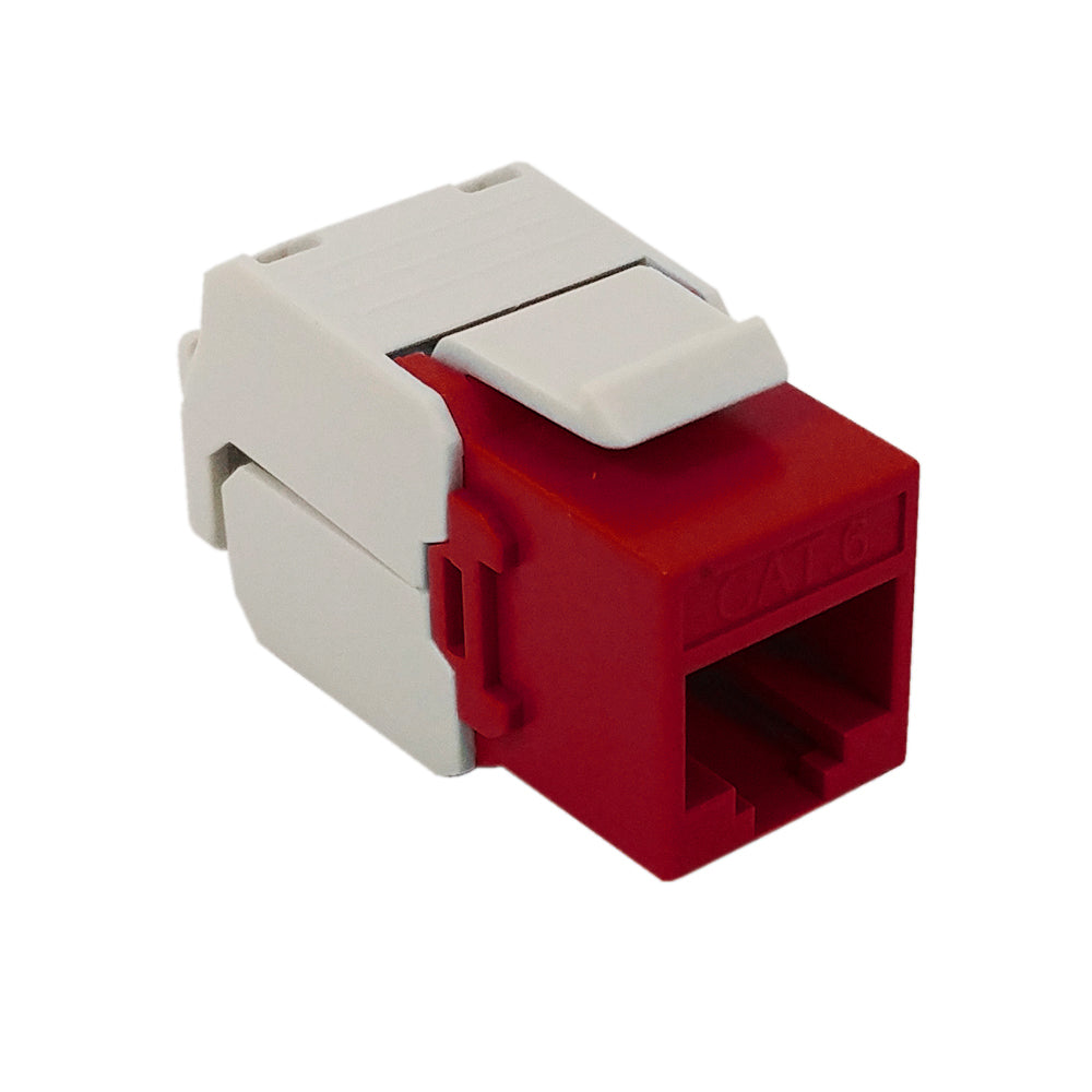 RJ45 Cat6 Slim Profile 180 Degree Jack, 110 Punch-Down or Tool-Less – Generic – Wall Plate Inserts & Jacks (photo 13)