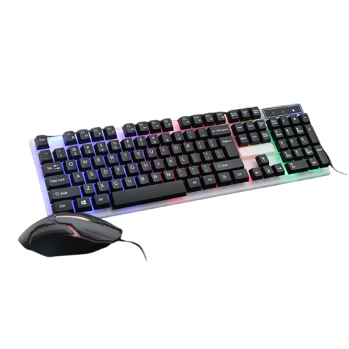 K158 Backlit USB Gaming Keyboard and Mouse Combo, New – Generic – Wired Combo