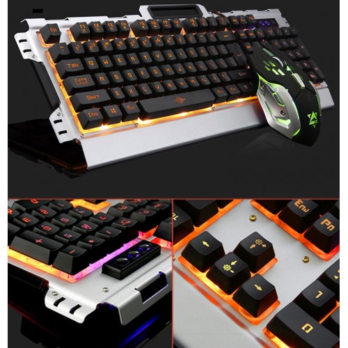 K33 Backlit USB Gaming Keyboard and Mouse Combo, New – Generic – Wired Combo (photo 5)