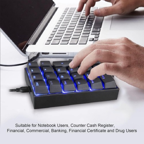 USB Numeric Keypad with LED Light, New – Generic – Keyboard (photo 3)