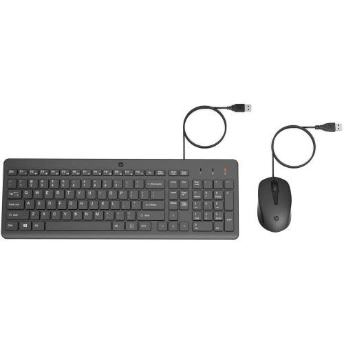 HP 150 Wired Mouse and Keyboard, New – Wired Combo