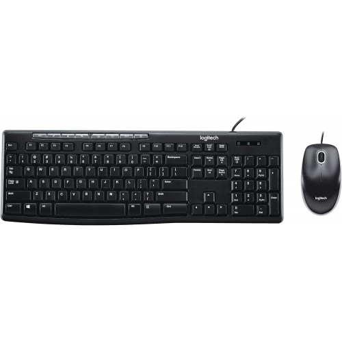 Logitech MK200 USB Keyboard and Mouse Combo, New