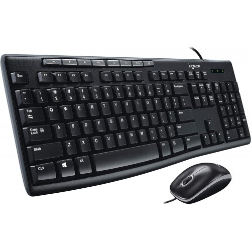 Logitech MK200 USB Keyboard and Mouse Combo, New – Wired Combo (photo 2)