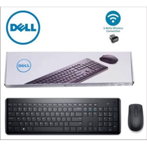Dell KM3322W Wireless Keyboard and Mouse, Black, New – Wireless Combo (photo 2)