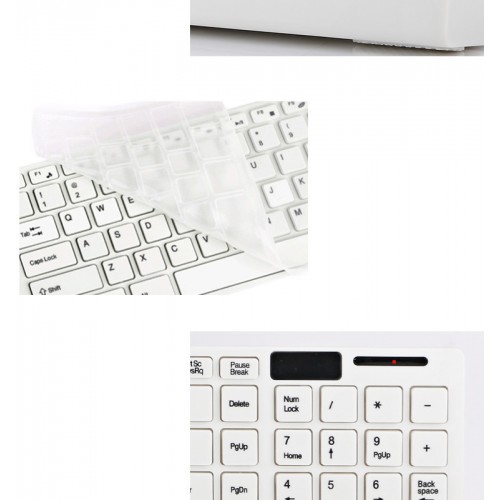 Ultra-Thin Wireless Combo with KB Cover, White, New (photo 3)