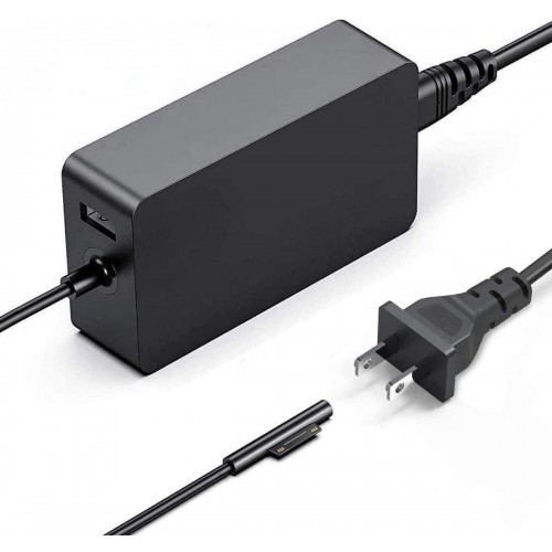 60W/65W 15V 4A (60w) & 5V 1A (5w) for Microsoft Surface Pro 4/5/6/7 Replacement – Generic