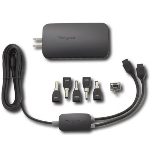 (Brand New, Damaged Retail Box) Targus 90W AC Adapter w/ 5 tips, APA70US