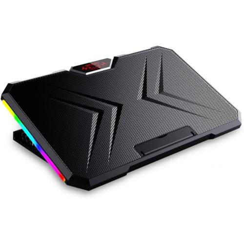 019 RGB Laptop Cooler Pad, 41*27*3CM, Up to 17" – Generic – Accessory